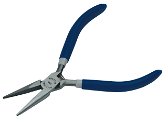 4 1/2" Williams Needle Nose Pliers with Double-Dipped Plastic Handle - JHWPL-114CS