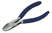 4" Williams Industrial Grade Diagonal Cutting Pliers with Double-Dipped Plastic Handle - JHWPL-44C