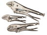 5 - 10" Williams Locking Pliers Set 3 Pcs - JHW23072
