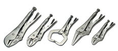 5 - 6" Williams Locking Pliers Set 5 Pcs - JHW23076