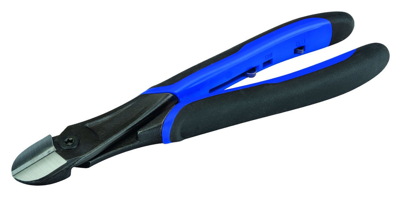5 1/2" Williams Heavy Duty Side Cutting Pliers Handle with Bi-Molded Grips and On/Off Return Spring - JHW21HDG-5.5