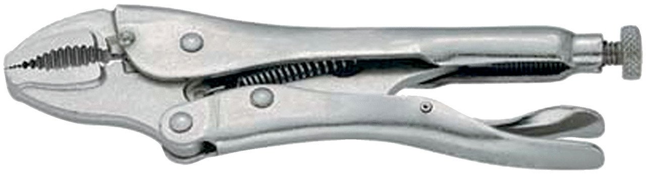 5" Williams Curved Jaw with Wire Cutter Locking Pliers - JHW23301