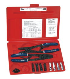 5/16 - 11/32" Williams Heavy Duty Retaining Ring Pliers Set - JHWPL-529