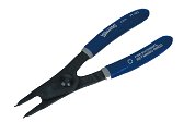 6 1/2" Williams Fixed Tip Retaining Ring Pliers External with Double-Dipped Plastic Handle - JHWPL-533