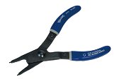 6 1/2" Williams Fixed Tip Retaining Ring Pliers Internal with Double-Dipped Plastic Handle - JHWPL-532