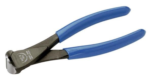 6 1/4" Williams End Cutting Nippers with Double-Dipped Plastic Handle - JHW527D-6