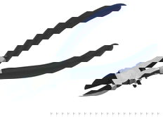 7 1/2" Williams Plastic Cutting Diagonal Pliers with Double-Dipped Plastic Handle - JHWPL-49C