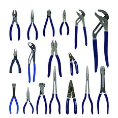 8 - 11" Williams Combination Plier Set 17 Pcs - JHWPLS-17