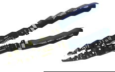 8 3/4" Williams Multi-Purpose Combination Wire Tools Double-Dipped Plastic Handle with Curved Wire Cutter - JHW23524
