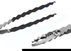 8" Williams Combination Slip-Joint Pliers with Double-Dipped Plastic Handle - JHWPL-8C