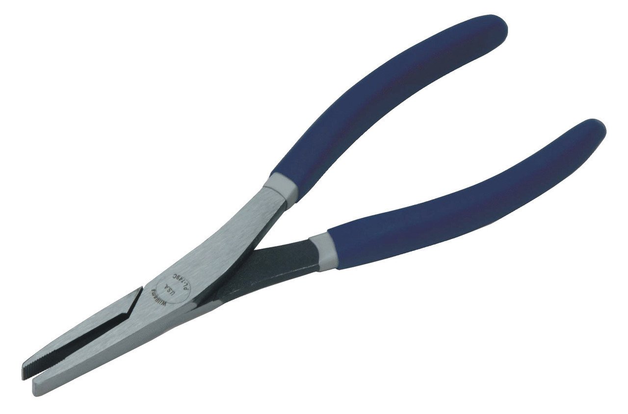 8" Williams Duck Bill Pliers with Double-Dipped Plastic Handle - JHWPL-149C