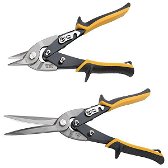 9 - 11 3/8" Williams Specialty Aviation Snips Set 2 Pcs In Pouch - JHW28255