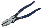 9 1/2" Williams Industrial Grade Linesman??s Pliers with Double-Dipped Plastic Handle - JHWPL-209X