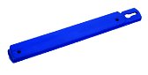 Williams Blue Plastic Socket Rail - 8" Length - JHWR-8BLUE
