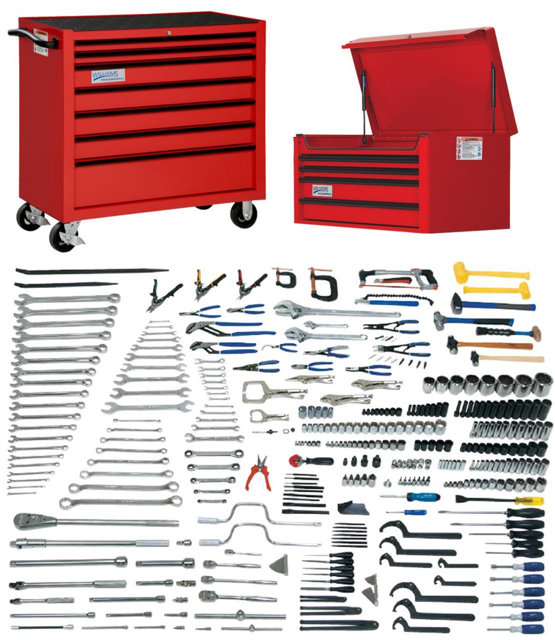 Williams Complete Master Maintenance Tool Set with Boxes - JHWMASTERTB