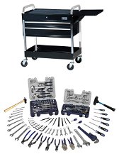 Williams Complete Maintenance Tool Set with Cart 130 Pcs - JHWMNTCARTTB