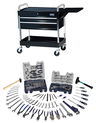Williams Complete Maintenance Tool Set with Cart 130 Pcs - JHWMNTCARTTB
