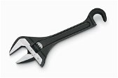 Bahco Adjustable Wrench With Valve Persuader - BAH33HRUS