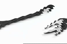 Bahco Adjustable Wrench With Valve Persuader - BAH33HRUS