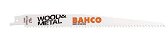 Bahco Bi-Metal Reciprocating Saw Blade For Cutting Wood And Metal 6 TPI, 9", 2 Pack - BAH900906SL2