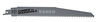 Bahco Carbon Tipped Reciprocating Saw Blade For Wood With Nail And Wall Demolition 6 TPI, 12", 1 Pack - 3946-300-6-DSL-1P