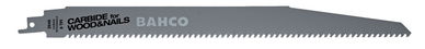 Bahco Carbon Tipped Reciprocating Saw Blade For Wood With Nail And Wall Demolition 6 TPI, 12", 1 Pack - 3946-300-6-DSL-1P