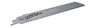 Bahco Carbon Tipped Reciprocating Saw Blade For Demanding Metal Cutting 8 TPI, 9", 1 Pack - 3946-228-8-HST-1P
