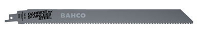 Bahco Carbon Tipped Reciprocating Saw Blade For Stainless Steel Cutting 10 TPI, 12", 1 Pack - 3946-300-10-HST-1P