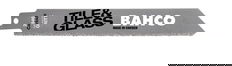 Bahco Carbon Grit Reciprocating Saw Blade For Cutting Tile And Glass Grit TPI, 4", 2 Pack - BAH9604GRST2