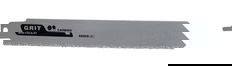 Bahco Carbon Grit Reciprocating Saw Blade For Cutting Tile And Glass Grit TPI, 6", 2 Pack - 3946-150-G-ST-2P
