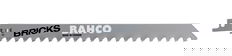 Bahco Carbide Tipped Reciprocating Saw Blade For Cutting Stone Materials 6 TPI, 6", 1 Pack - 3946-150-6-SL-1P