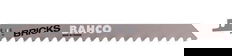 Bahco Carbide Tipped Reciprocating Saw Blade For Cutting Stone Materials 3 TPI, 12", 1 Pack - BAH961203ST1