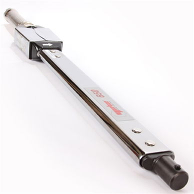100 - 480 Ft Lbs / 130 - 650 Nm Norbar 22mm Adj Changeable Head Torque Wrench - 14040