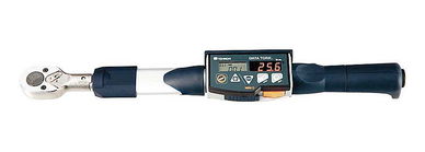 3/8" Dr 30-141.6 Ft Lbs / 40-200 Nm Tohnichi Interchangeable Head Digital Torque Wrench - CEM200N3X19D-G