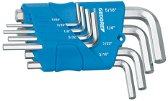 Gedore Hexagon Allen Key Set in Holder 8 Pcs - 1505424