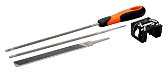 Bahco ERGO Chainsaw File Set with Two-Component Handle and Filing Guide 200 mm - 168-COMBI-4.8-6920