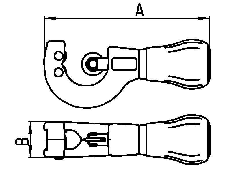 Bahco Pipe Cutters with Quick Adjust System - BAH402-76