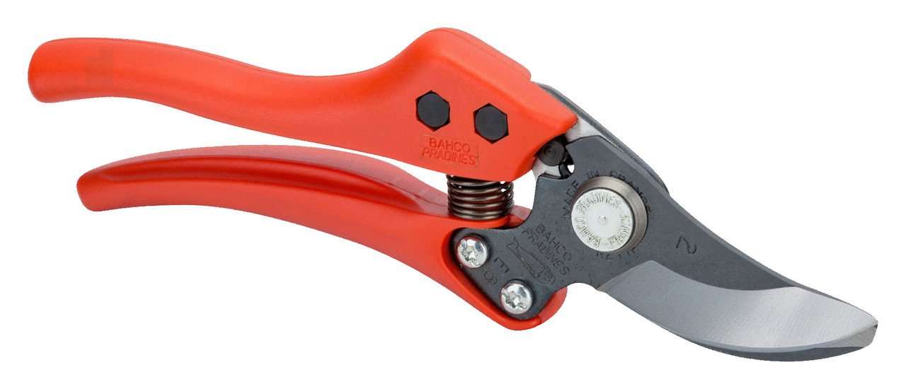 Bahco 30 mm Bypass Secateurs with Composite Handle and Angled Head 230 mm - P1-23