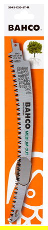 Bahco Reciprocating Curved Saw Blade for Medium Cut with 6.2 TPI 323 mm - 3943-C30-JTM
