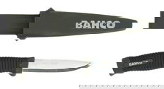 Bahco Tradesman Laplander Knife with 2-Component Green Handle 218 mm - 2446-LAP