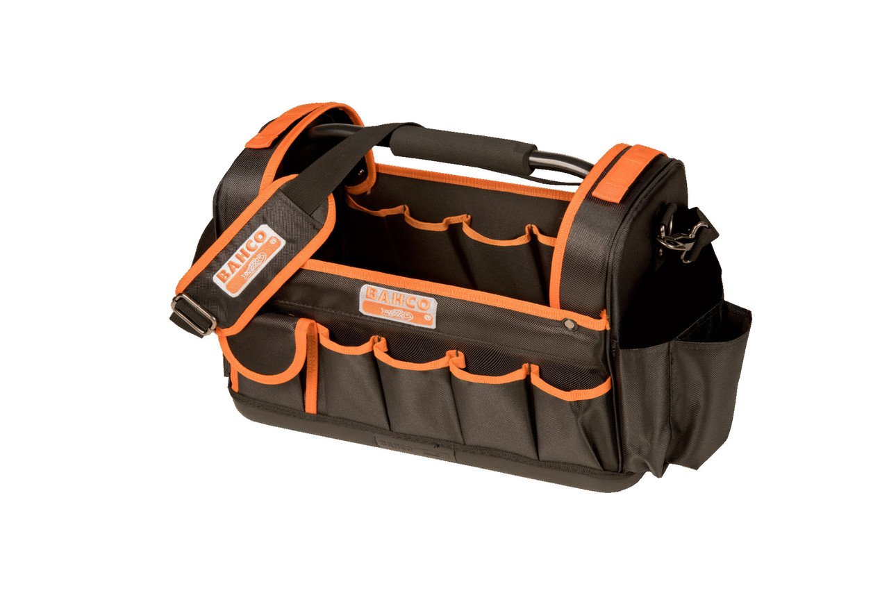 Bahco 24 L Open Top Fabric Tool Bags with Rigid Base 485 mm - BAH3100TB