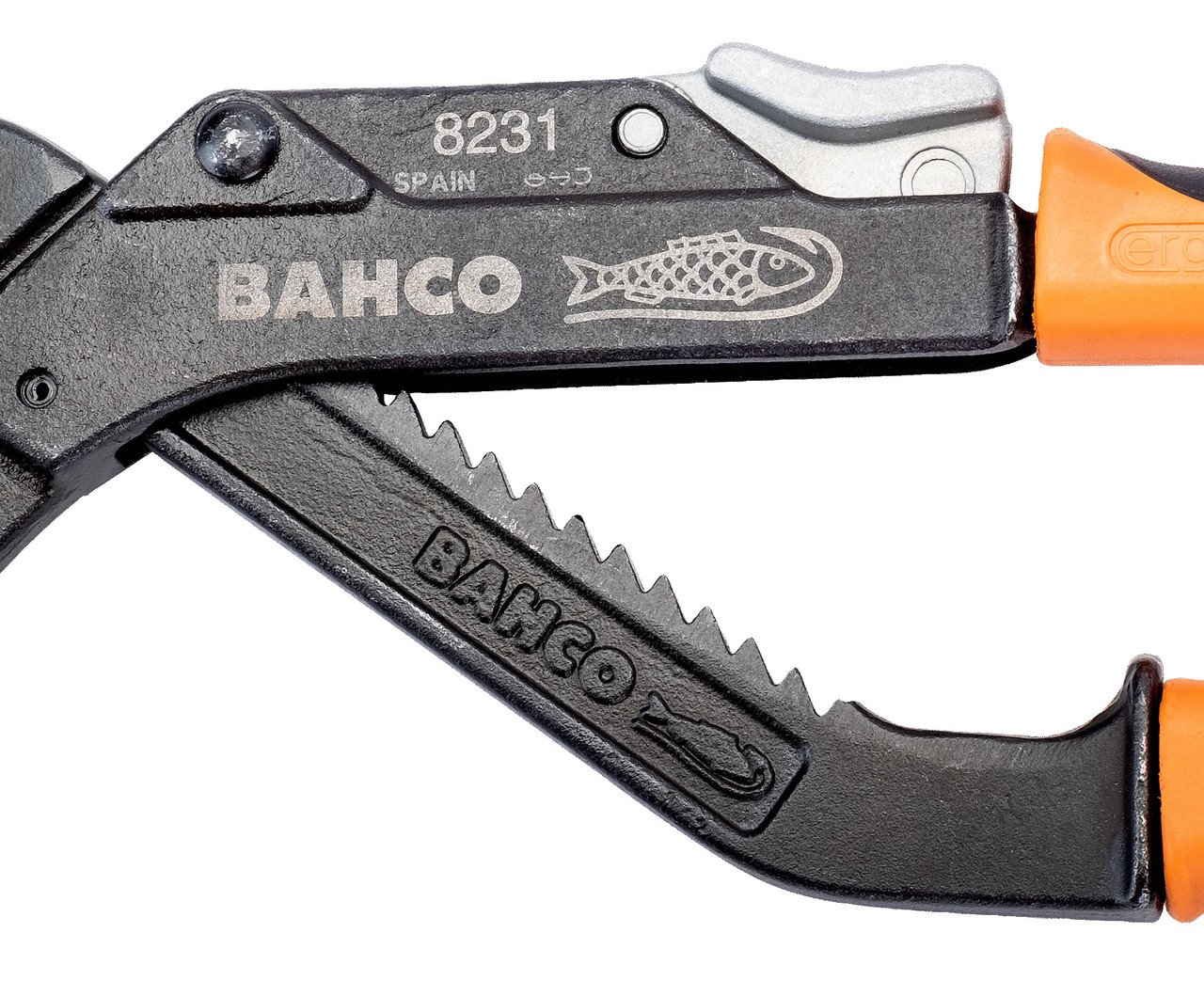 Bahco Adjustable Joint Pliers, 8"- Big Mouth - BAH8231