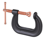 3" Williams Capacity Drop Forged C-Clamps, Copper Screw - JHW21003C
