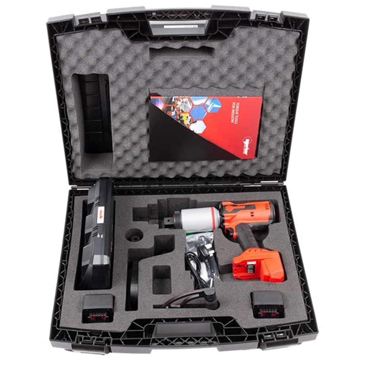3/4 Dr. 55 - 550 Ft Lbs / 75 - 750 Nm Norbar EvoTorque Compact Cordless Torque Multiplier & Batteries - 181473