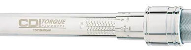 3/8" Dr 5-75 Ft Lbs / 10.2-98.3 Nm CDI Adjustable Torque Wrench - 752MFRMH