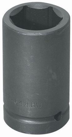 1 1/2" Hex 13/16" Sq Williams 1" Dr Budd Wheel Impact Socket 6 Pt- 17-648BW