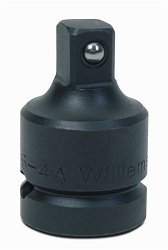 3/4" F x 1/2" M Williams 3/4" Dr Deep Impact Adapter - 6-4A