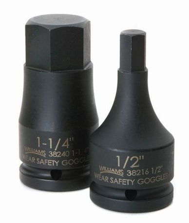 13/16" Williams 3/4" Dr Impact Hex Bit Driver - 38226