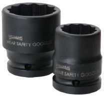 1 11/16" Williams 3/4" Dr Shallow Impact Socket 12 Pt - 38454