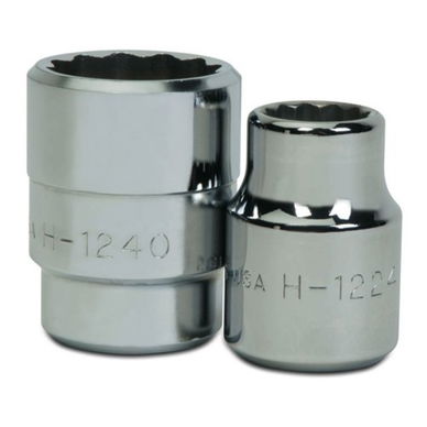 3/4" Williams 3/4" Dr Shallow Socket 12 Pt - H-1224